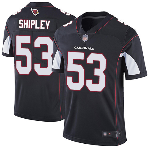 Arizona Cardinals Limited Black Men A.Q. Shipley Alternate Jersey NFL Football #53 Vapor Untouchable